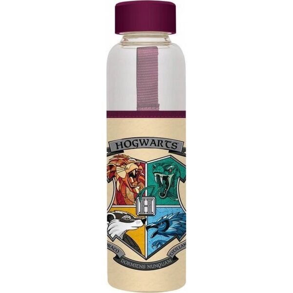 Harry Potter Harry Potter - Butelka na wodę ze szkła 500 ml (Hogwarts) 13341510 8435497271923