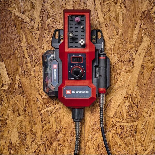 Einhell Einhell cordless grinding / engraving tool (stat) TE-MT 18/34 Li-Solo, straight grinder (red/black, without battery and charger) 13341806 4006825668728
