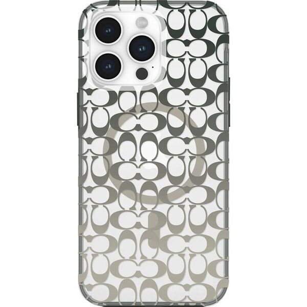 Coach Coach Signature C Ombre MagSafe - Etui iPhone 15 Pro Max (Deep Forest) 13341948 840171733853