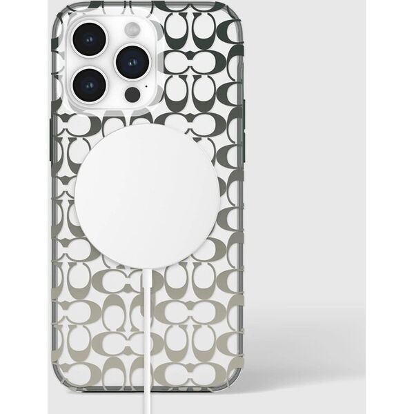 Coach Coach Signature C Ombre MagSafe - Etui iPhone 15 Pro Max (Deep Forest) 13341948 840171733853