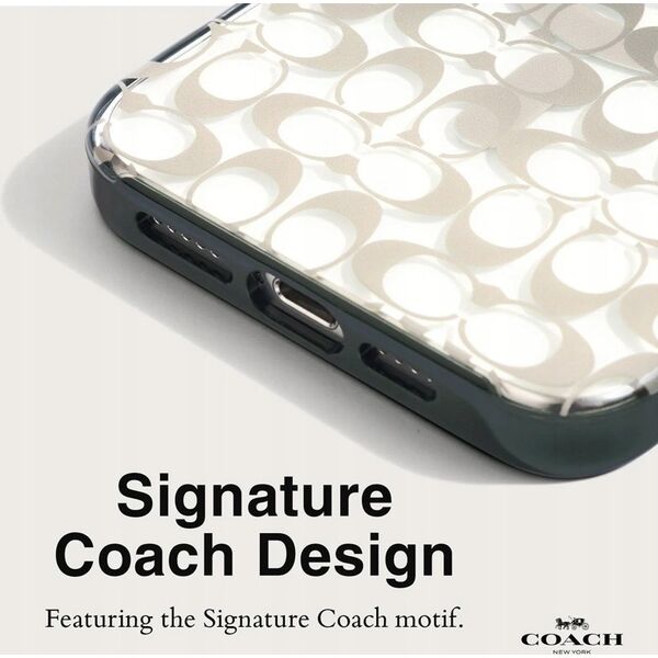 Coach Coach Signature C Ombre MagSafe - Etui iPhone 15 Pro Max (Deep Forest) 13341948 840171733853