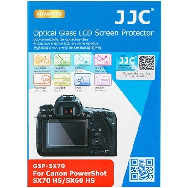 JJC Osłona LCD JJC GSP-SX70 szkło 13355974 6950291563446