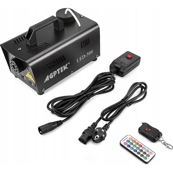 Freepower Wytwornica dymu FreePower Fogger 500W LED z pilotem światła 13356199 643459214453