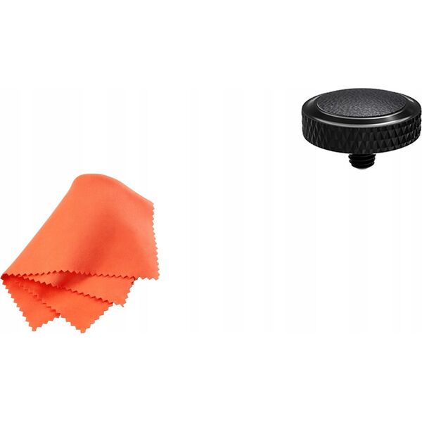 Pilot/wężyk spustowy JJC Przycisk spustu migawki JJC SRB Deluxe Soft Czarno - Czarny 13356304 6950291562302