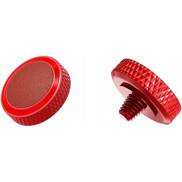 Pilot/wężyk spustowy JJC Przycisk spustu migawki JJC SRB Deluxe Soft Czerwono - Brązowy 13356319 6950291562418
