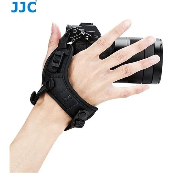 JJC Pasek nadgarstkowy / Grip JJC HS-ML1M Czarny do bezlusterkowców 13356417 6950291513403