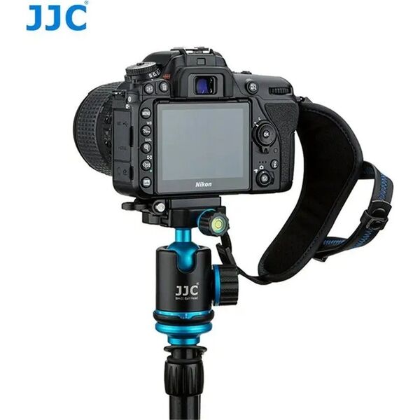 JJC Pasek nadgarstkowy / Grip JJC HS-PRO1M Niebieski z płytką typu Arca Swiss 13356428 6950291513267