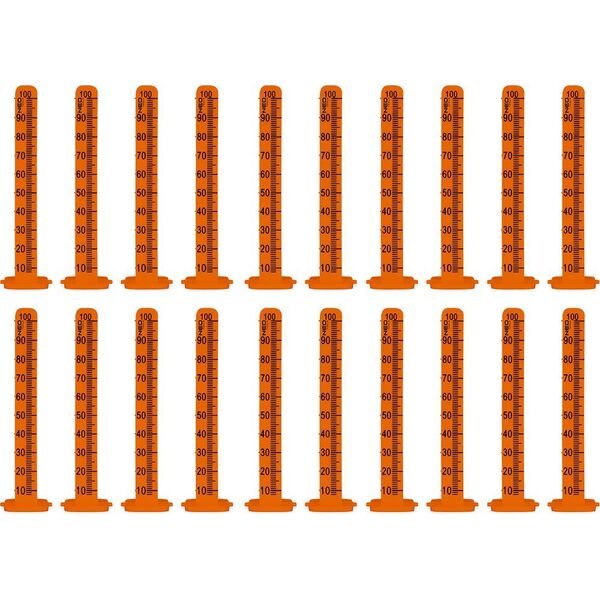 Neo Reper do wylewek 100 mm z taśmą 3M, 20 szt (PE) 13376742 5907558430455