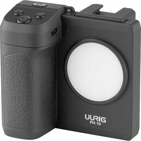 Freepower Grip do smartfona UURig PH-10 sterowanie bluetooth, LED 13378194 6975150720310