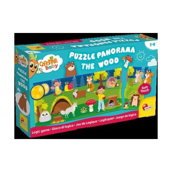 Lisciani Układanka Carotina Baby Puzzle panorama - Las 13400604 8008324105373