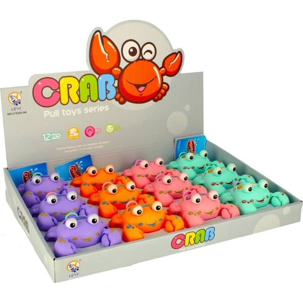 Mega Creative ZAB NACIAG KRAB SWIAT 11CM MIX4MC DISP12/180/360 13402064 5904335828634