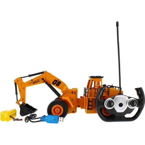 Mega Creative MASZYNA BUD KOPARK R/C FF LAD USB 37X20X16 MC24 13402178 5908275178491