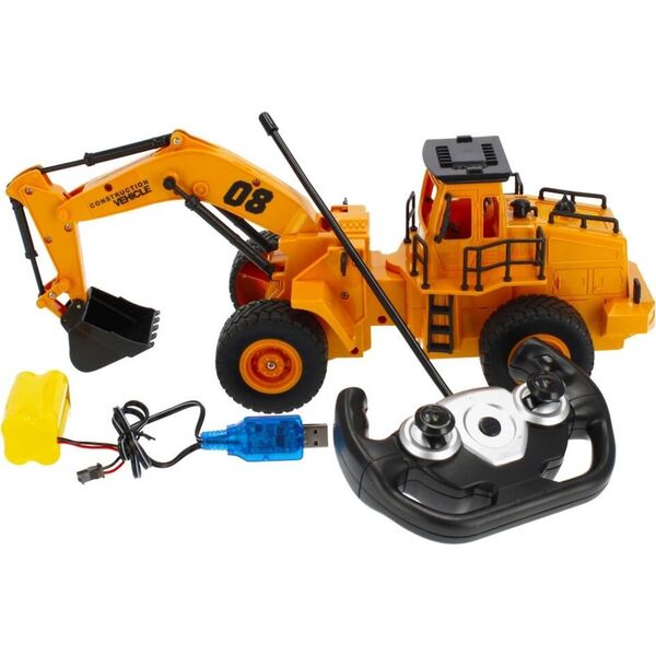 Mega Creative MASZYNA BUD KOPARK R/C FF LAD USB 37X20X16 MC24 13402178 5908275178491