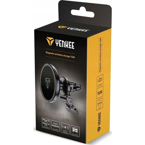 Yenkee YSM 615 Uchwyt magn. z ład. 15W YENKEE 13402487 8590669319800