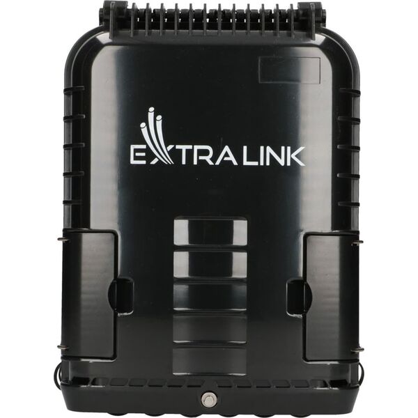 ExtraLink EXTRALINK JENNIFER 16 CORE FIBER OPTIC TERMINAL BOX BLACK WITH CONNECTOR 13402584 5903148917559