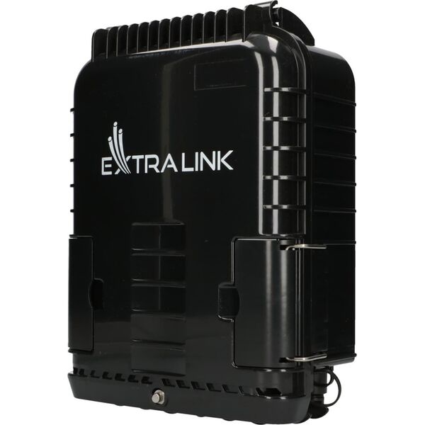 ExtraLink EXTRALINK JENNIFER 16 CORE FIBER OPTIC TERMINAL BOX BLACK WITH CONNECTOR 13402584 5903148917559