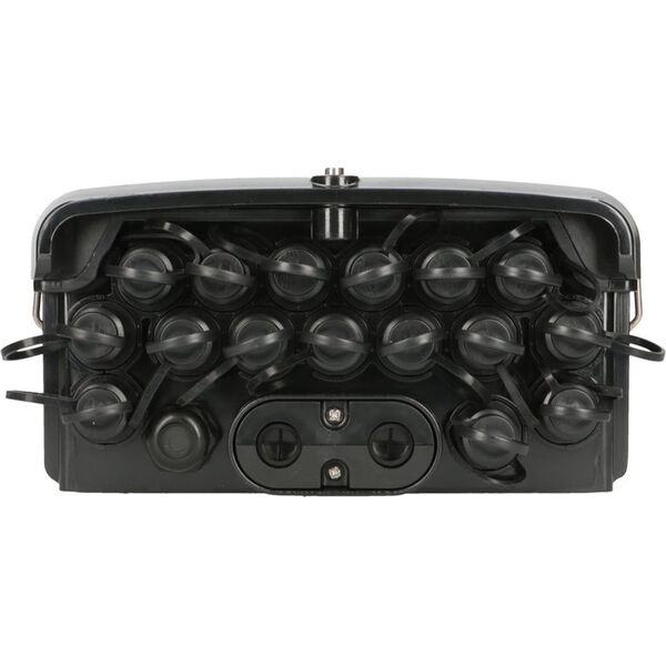 ExtraLink EXTRALINK JENNIFER 16 CORE FIBER OPTIC TERMINAL BOX BLACK WITH CONNECTOR 13402584 5903148917559