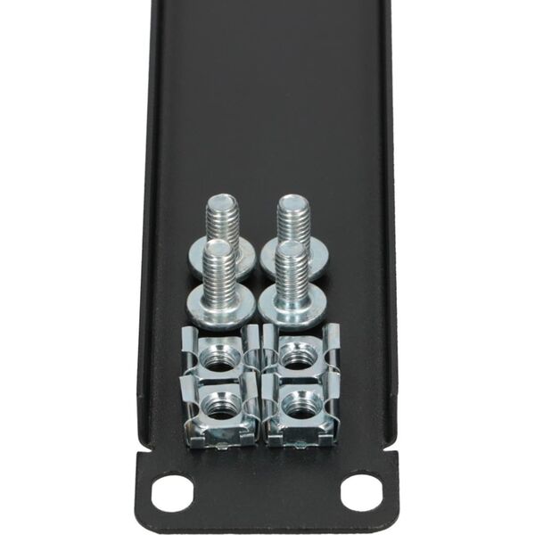 ExtraLink EXTRALINK 1U 19" FRONT BLANK PANEL BLACK 13402606 5903148919027