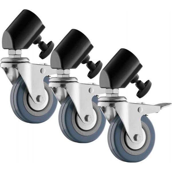 Jinbei Komplet trzech kółek Jinbei JB11-036A 22mm do statywu oświetleniowego 13403213 6933793980348