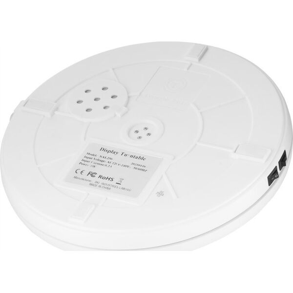 Freepower Stół obrotowy 360° FreePower 25x4cm White 230V 13403216 643459213142