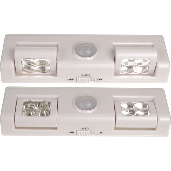 Lampka wtykowa do gniazdka Rum-Lux Lampka LBS-01 bateryjna LED z sensorem ruchu i zmierzchu RUM-LUX 13403735 5905003006538
