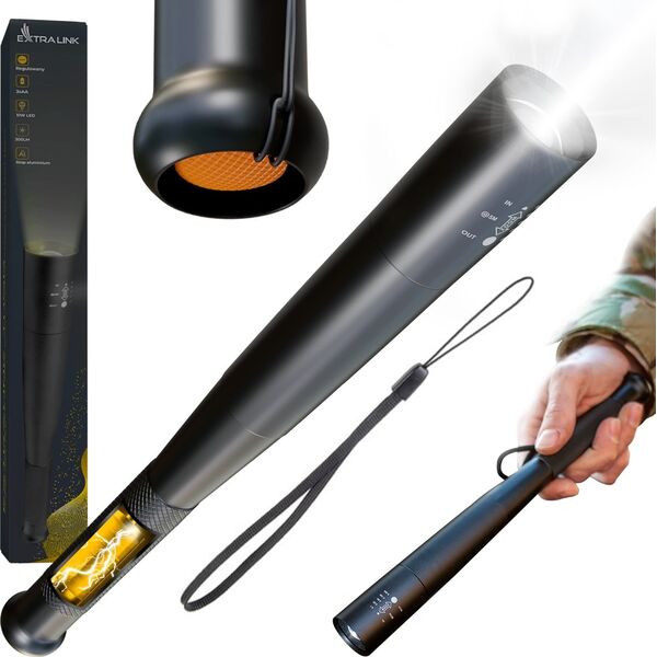 Latarka ExtraLink EXTRALINK COMBAT FLASHLIGHT ULTRA BRIGHT LED 10W 300 LM BATTERY EFL-1101 13404238 5905090330851