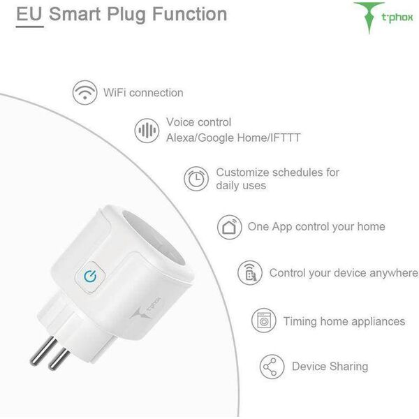 Ładowarka T-Phox ŁADOWARKA SMART PLUG T-PHOX 20A 13404495 6974670442122