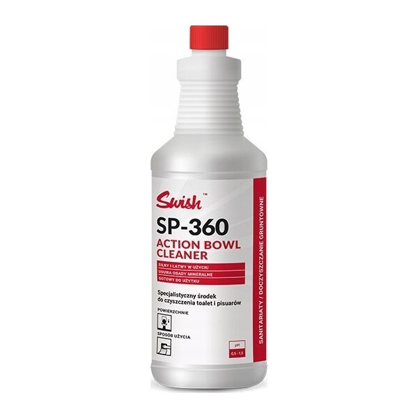 Swish Swish SP - 360 Action- Bowl Cleaner – Płyn do mycia łazienki – 1 l 13405246 5907662641334