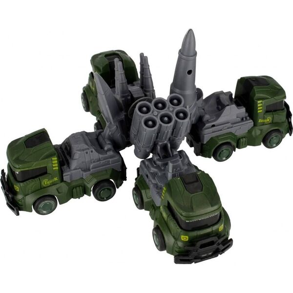 Mega Creative AUTO WOJSKO P/B 9CM MIX4 MC DISP 12/432 13410617 5904335859393