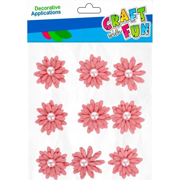 Craft with Fun OZDOBA DEK MATER KWIAT SPRZYL 9SZT MIX CF 12/144 13410638 5908275192916
