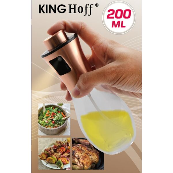 KingHoff DYSPENSER SPRYSKIWACZ DO OLEJU, OCTU I PRZYPRAW 200ml KINGHOFF KH-1725 13413925 5908287217256