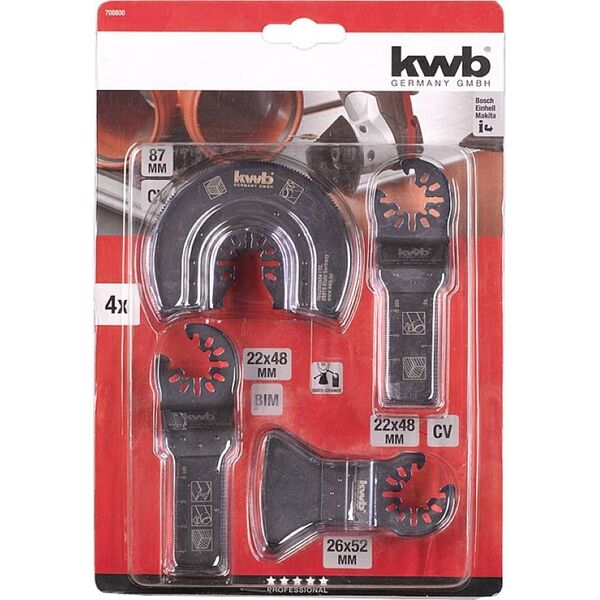 Einhell ZESTAW OSPRZĘTU MULTITOOL 4 SZT 49708800 13414574 4009317088004