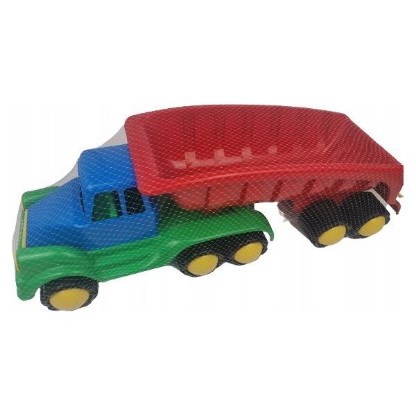 Hemar Duży Samochód z Naczepą 45cm Żółty 13419785 5900992000512