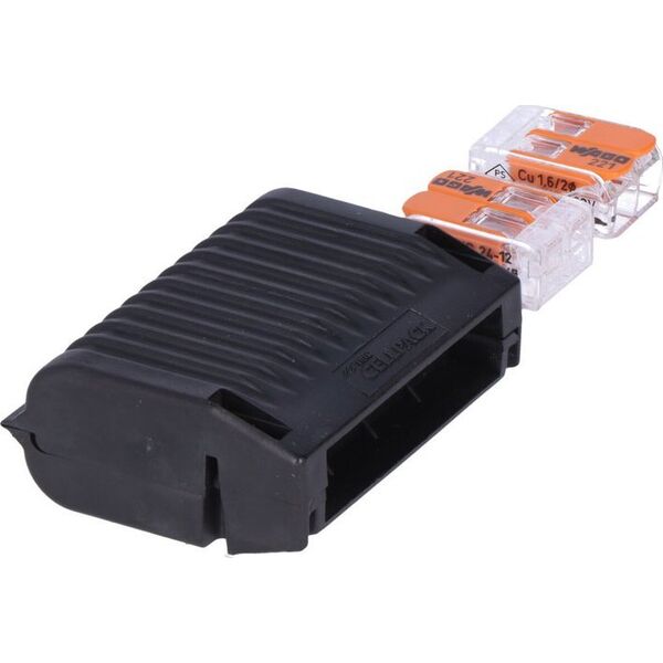 Cellpack Puszka żelowa EASY-PROTECT 222 ze złączkami WAGO-COMPACT 221-412 13426161 4010311189376