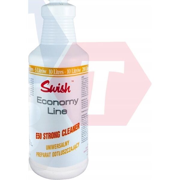 Swish SWISH E50 STRONG - Skoncentrowany środek czyszczący do mycia i odtłuszczania powierzchni wodoodpornych 1 l 13428944 5907222514061