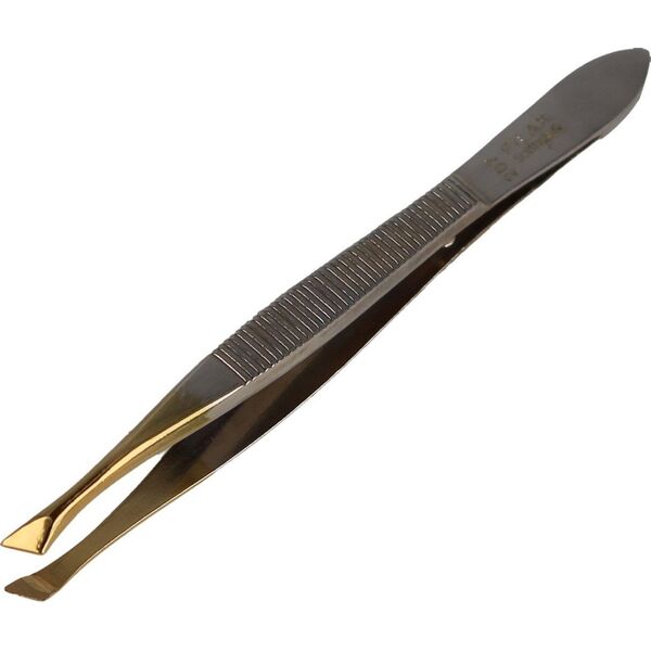Otto Herder Solingen Penseta Filax Solingen Skośna / Slant, Złocona 95m 13431514 5905247628800