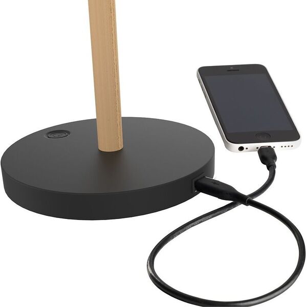 Lampka biurkowa Unilux Lampka na biurko Unilux Vicky czarna 13431882 3595560032099