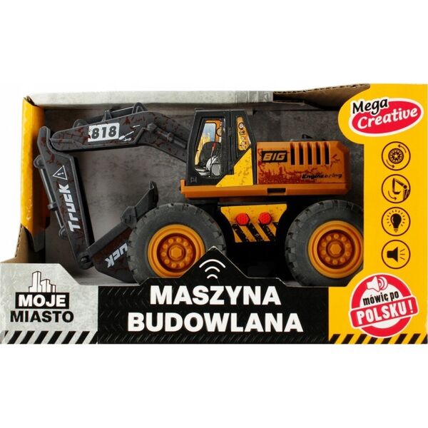 Mega Creative MASZYNA BUD KOPARK B/O 19X11X10 MOJE M PLPL48/96 13435318 5905523602029