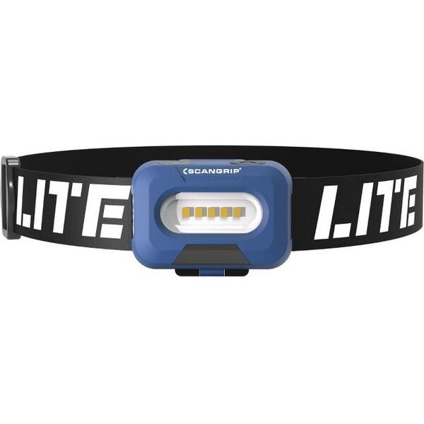 Scangrip Galvos lempa Scangrip HEAD LITE A, 150 lm, 3 x AAA, motion sensor, IP54 13435858 5708997356708