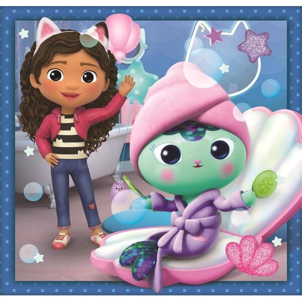 Clementoni Clementoni Puzzle 3x48el SuperColor Koci Domek Gabi. Gabby's Dollhouse 25300 13435862 8005125253005
