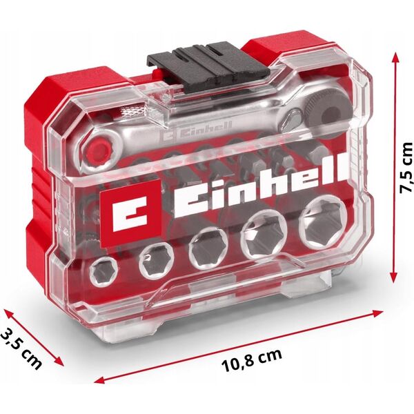 Zestaw narzędzi Einhell ZESTAW BITÓW 21 SZT. XS-CASE 49118683 13442725 4009311186836