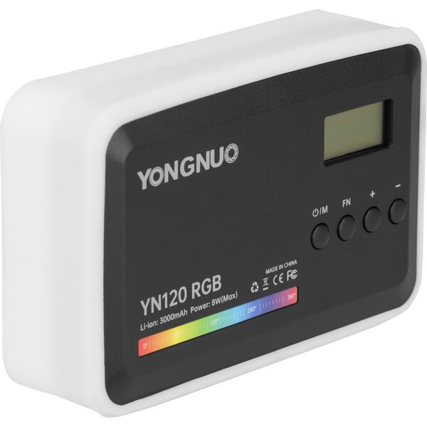 Yongnuo YONGNUO YN120 lampa LED RGB, WB (2500 K - 9900 K) 13450781 6972810420993