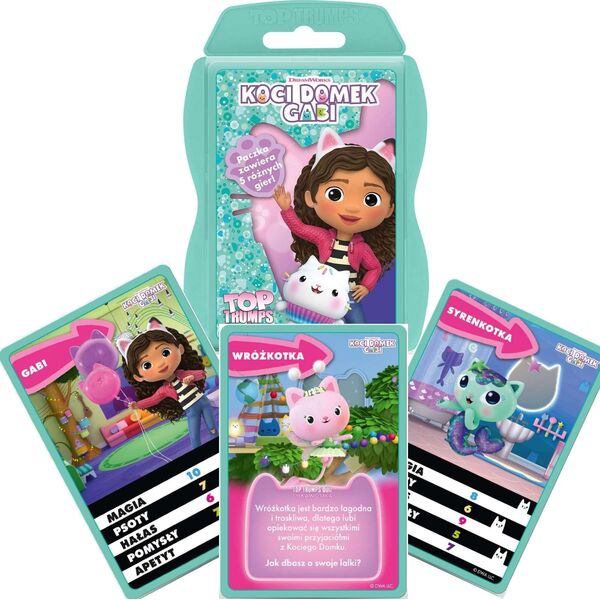 Winning Moves Top Trumps Junior Koci Domek Gabi. GRA KARCIANA  04165 WINNING MOVES 13451906 5036905053730