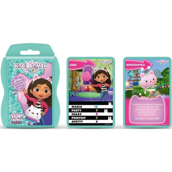Winning Moves Top Trumps Junior Koci Domek Gabi. GRA KARCIANA  04165 WINNING MOVES 13451906 5036905053730