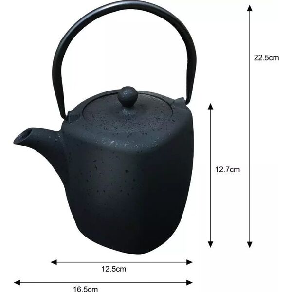 KingHoff CZAJNICZEK ŻELIWNY ZAPARZACZ 0.9L KINGHOFF KH-1818 13452314 5908287218185