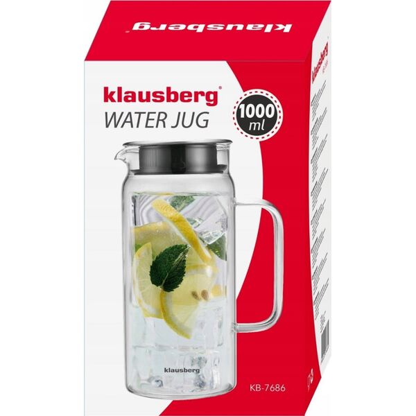 Klausberg DZBANEK SZKLANY 1.0L KLAUSBERG KB-7686 13452320 5908287276864