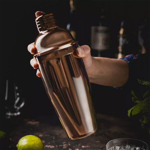 Klausberg SHAKER BARMAŃSKI DO DRINKÓW KOKTAJLI 750ML ROSEGOLD KLAUSBERG KB-7650 13452338 5908287276505