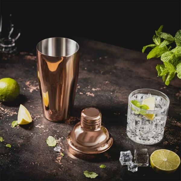 Klausberg SHAKER BARMAŃSKI DO DRINKÓW KOKTAJLI 750ML ROSEGOLD KLAUSBERG KB-7650 13452338 5908287276505
