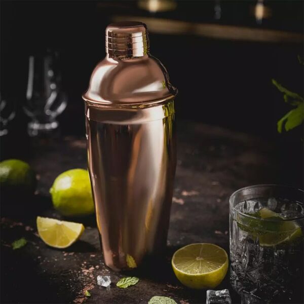 Klausberg SHAKER BARMAŃSKI DO DRINKÓW KOKTAJLI 750ML ROSEGOLD KLAUSBERG KB-7650 13452338 5908287276505