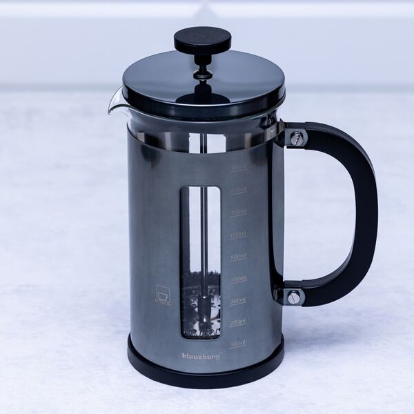 Klausberg ZAPARZACZ DO KAWY I HERBATY 1.0L FRENCH PRESS KLAUSBERG KB-7704 13452347 5908287277045